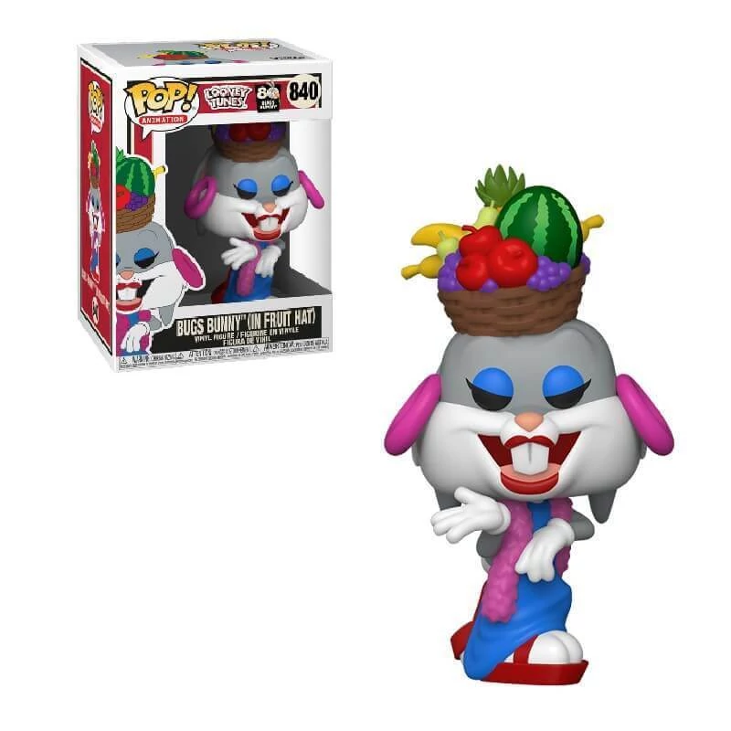 sticky Funko POP! Animation: Bugs 80th - Bugs in Fruit Hat figura #840