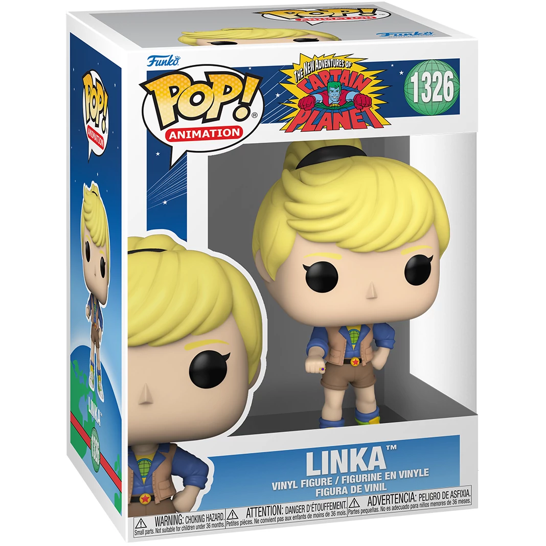 sticky Funko POP! Animation: Captain Planet - Linka figura