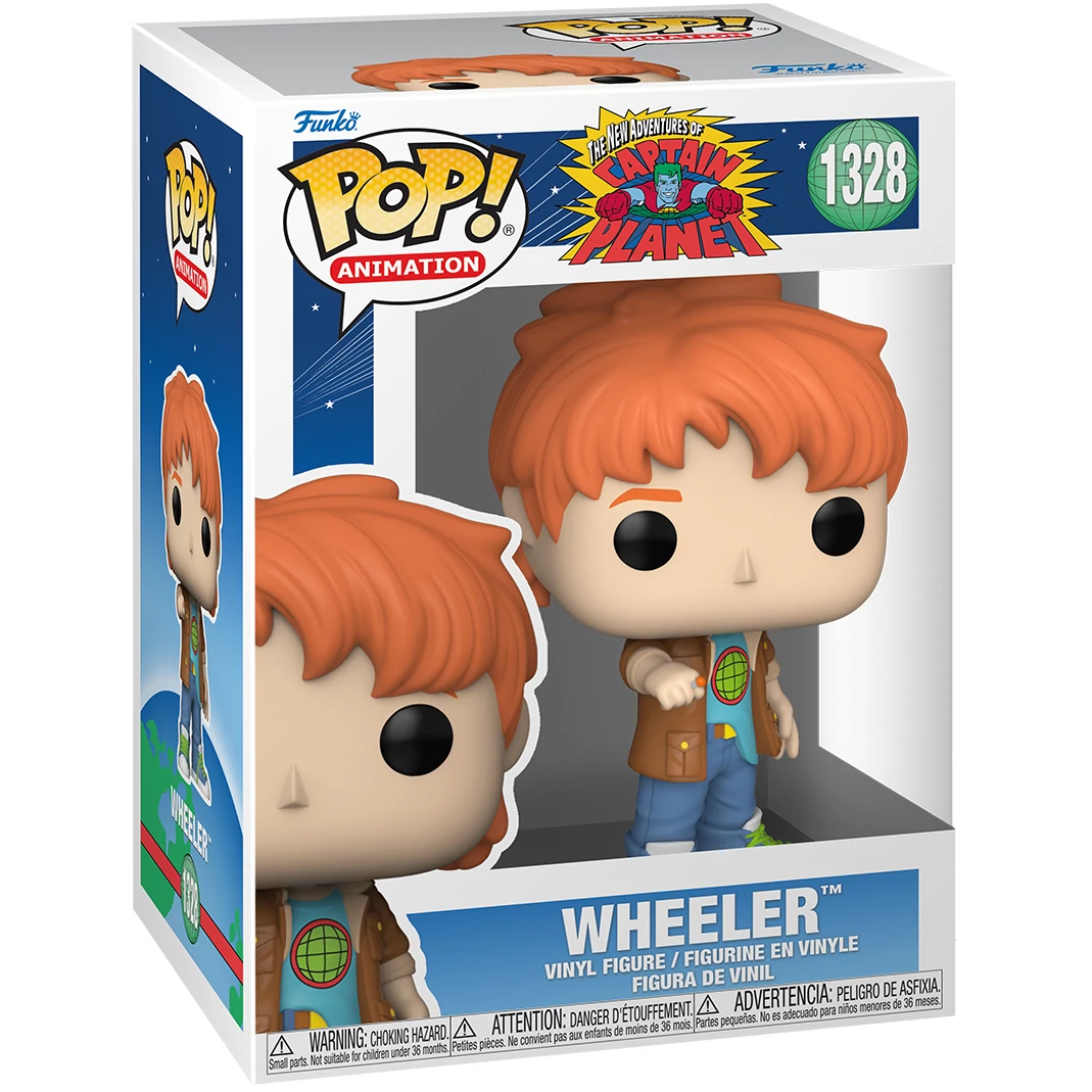 sticky Funko POP! Animation: Captain Planet - Wheeler figura