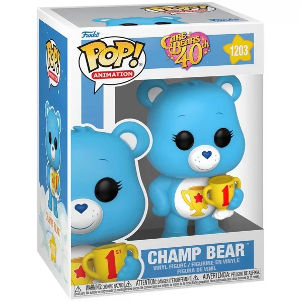 sticky Funko POP! Animation: Care Bears 40th Anniversary - Champ Bear figura #1203