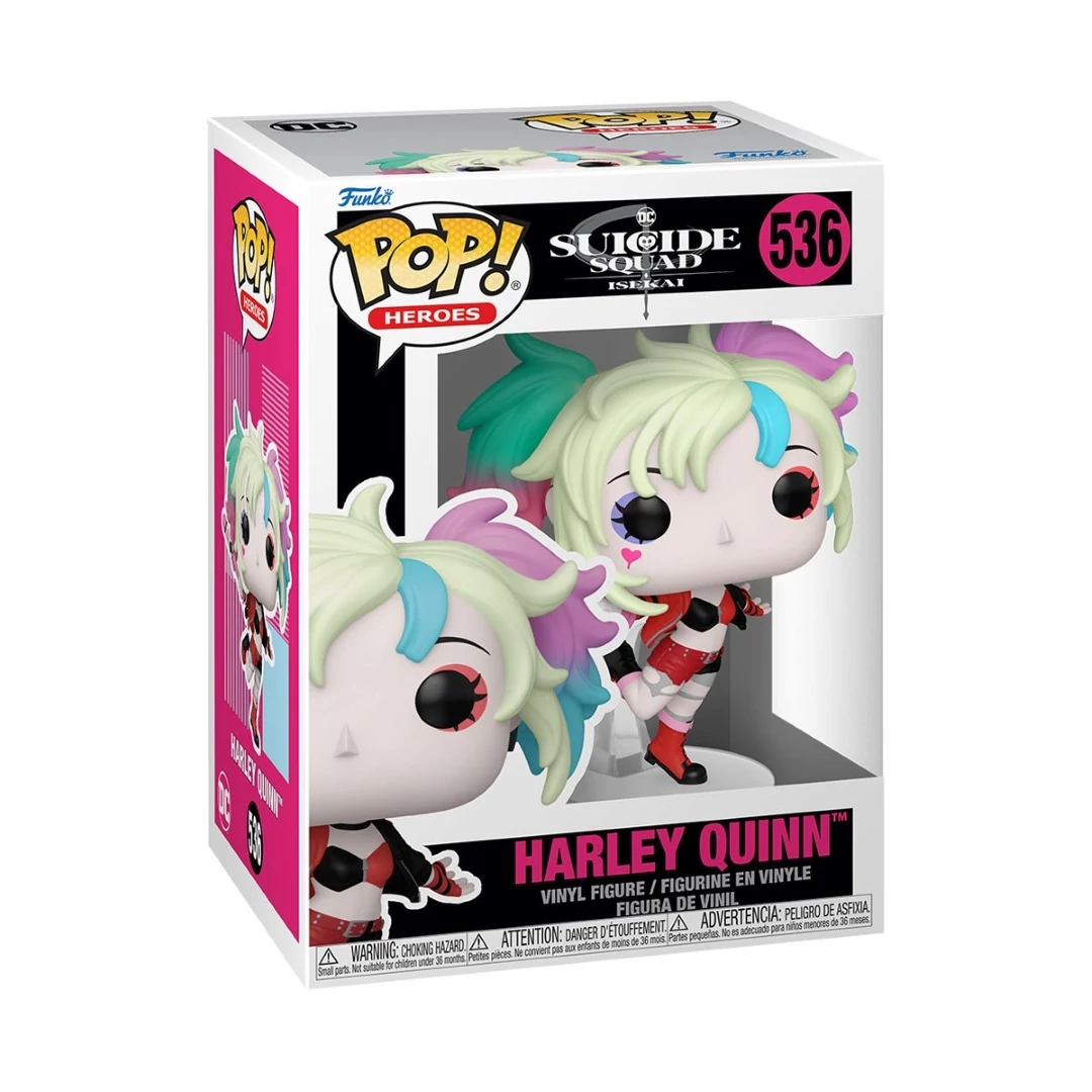 sticky Funko POP! Animation: DC Suicide Squad Isekai - Harley