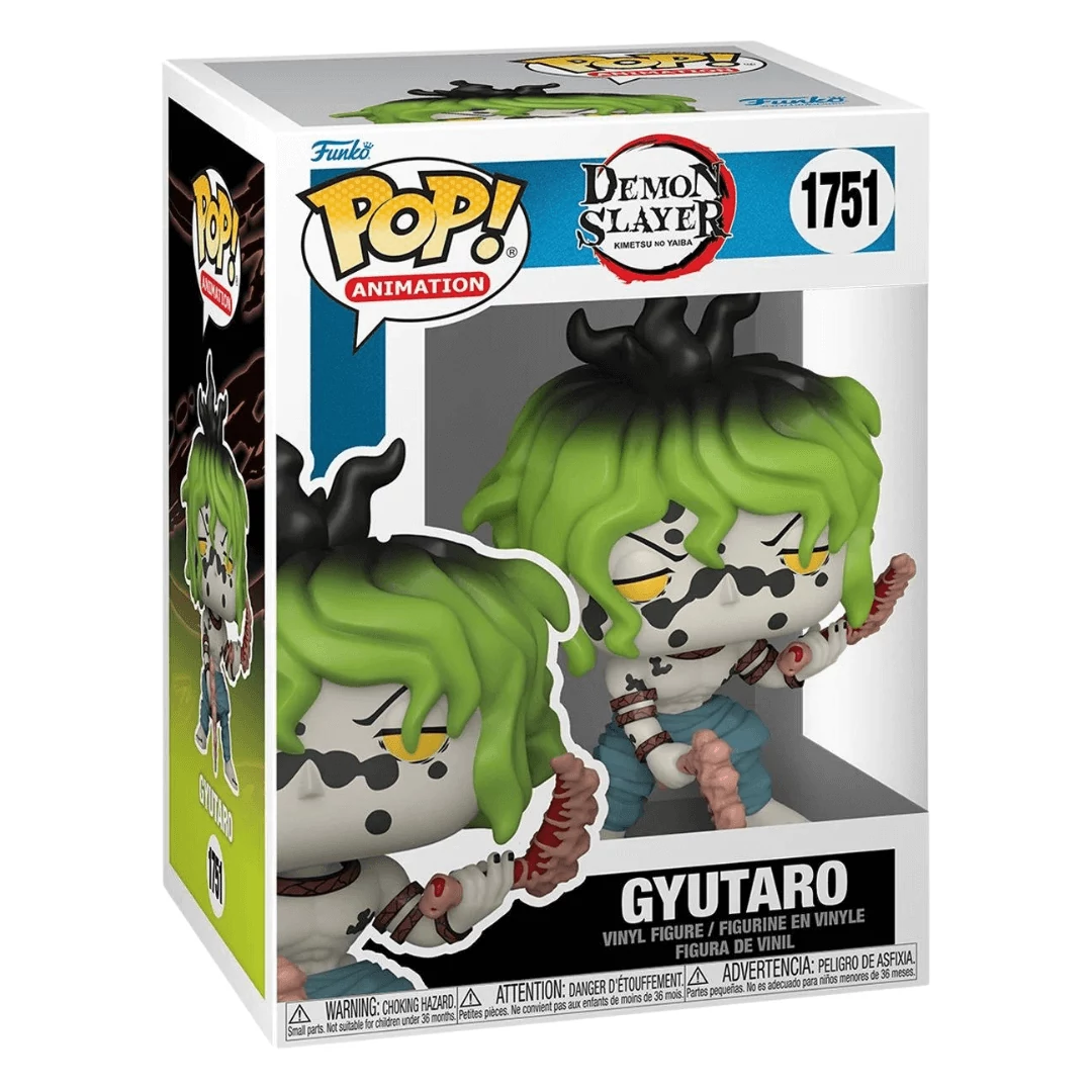 sticky Funko POP! Animation: Demon Slayer - Gyutaro figura #1751