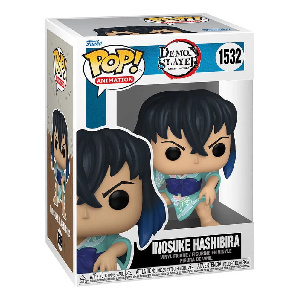 sticky Funko POP! Animation: Demon Slayer - Inosuke Hashibira figura #1532