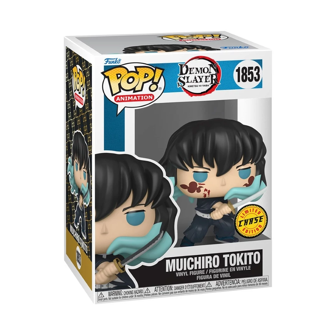 sticky Funko POP! Animation: Demon Slayer - Muichiro (Attack) Chase