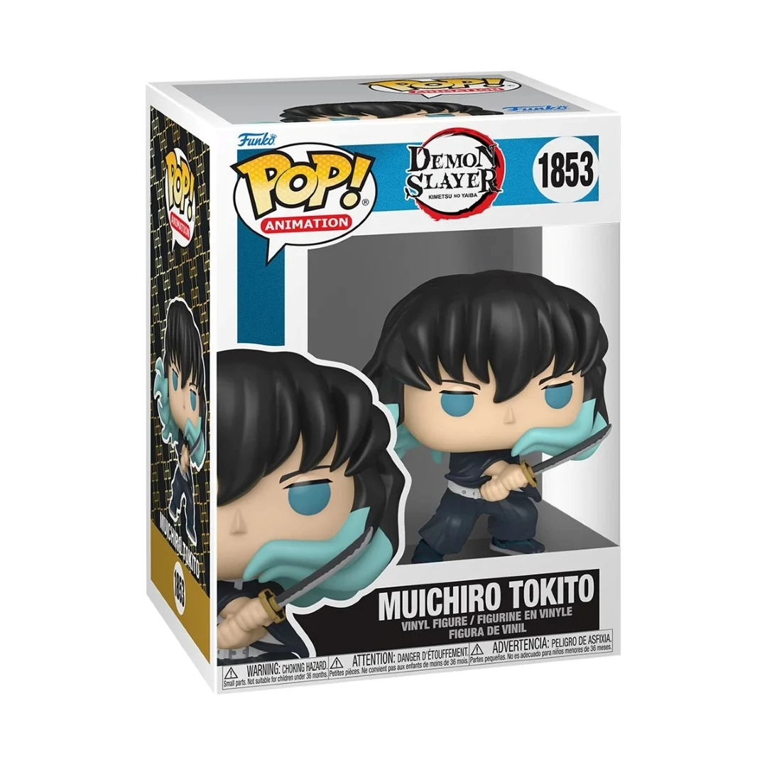 sticky Funko POP! Animation: Demon Slayer - Muichiro (Attack) w/CH