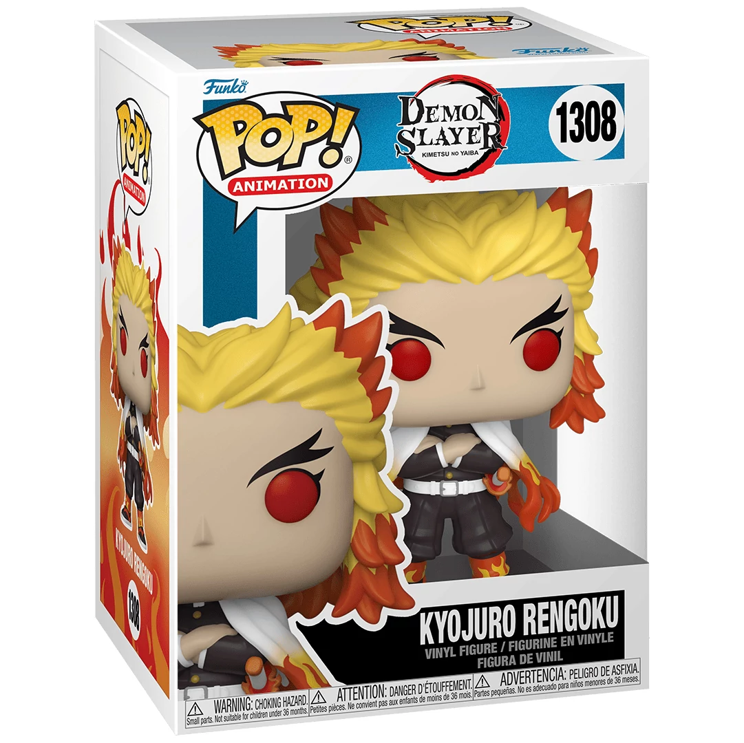 sticky Funko POP! Animation: Demon Slayer - Rengoku figura #1308