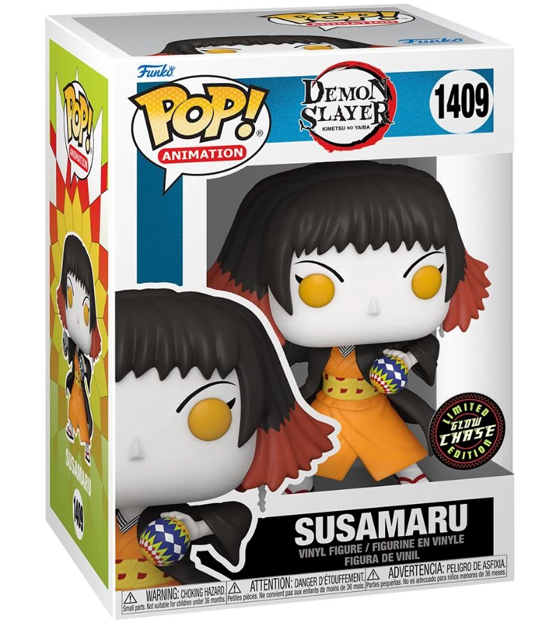 sticky Funko POP! Animation: Demon Slayer - Susamaru figura (chase) #1409