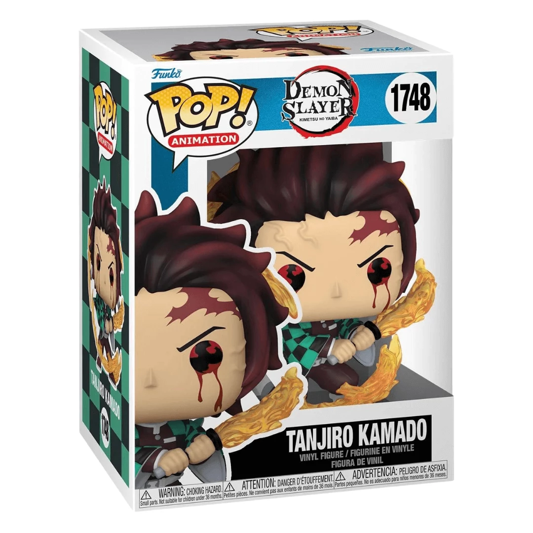 sticky Funko POP! Animation: Demon Slayer - Tanjiro Kamado figura #1748