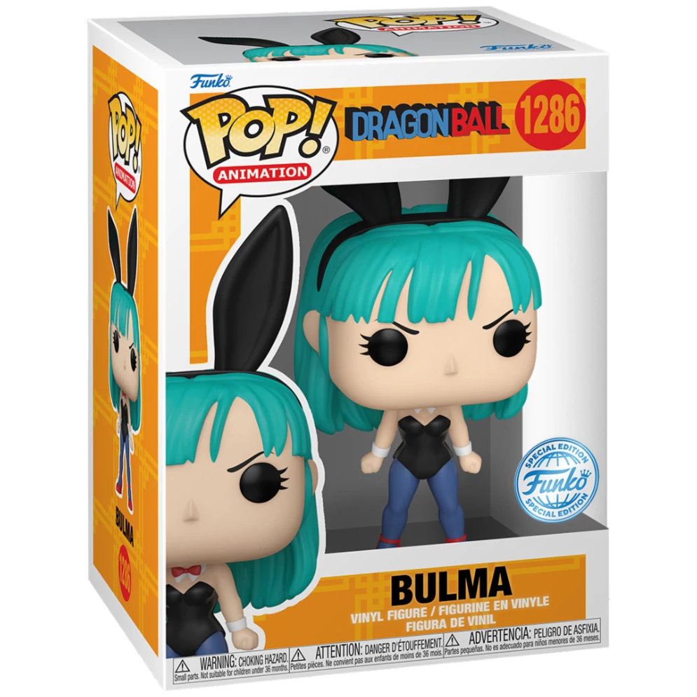 sticky Funko Pop! Animation: Dragon Ball - Bulma (Bunny) figura #1286