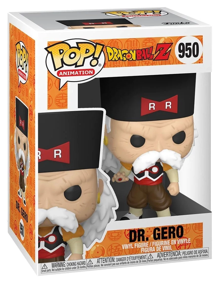 sticky Funko POP! Animation: Dragon Ball Z - Dr. Gero figura #950