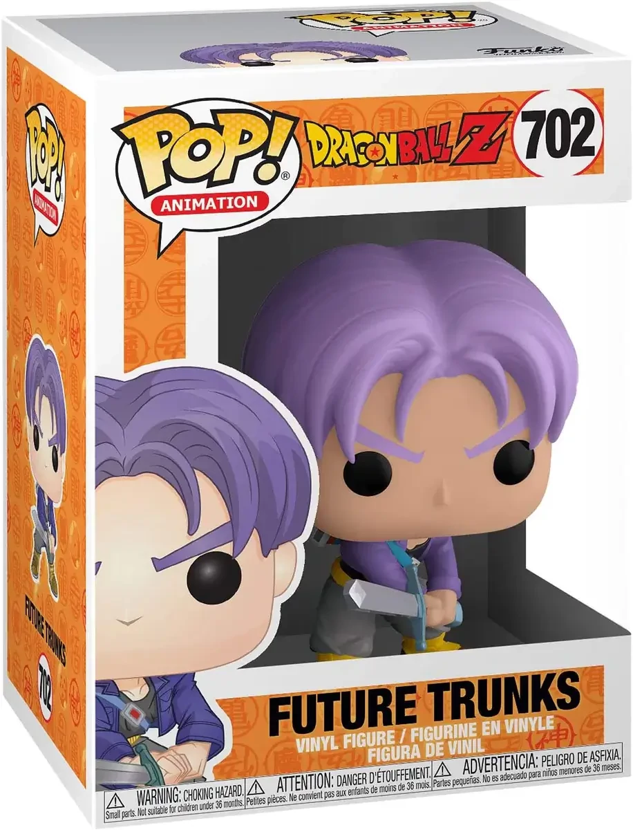 sticky Funko Pop! Animation: Dragon Ball Z - Future Trunks figura #702