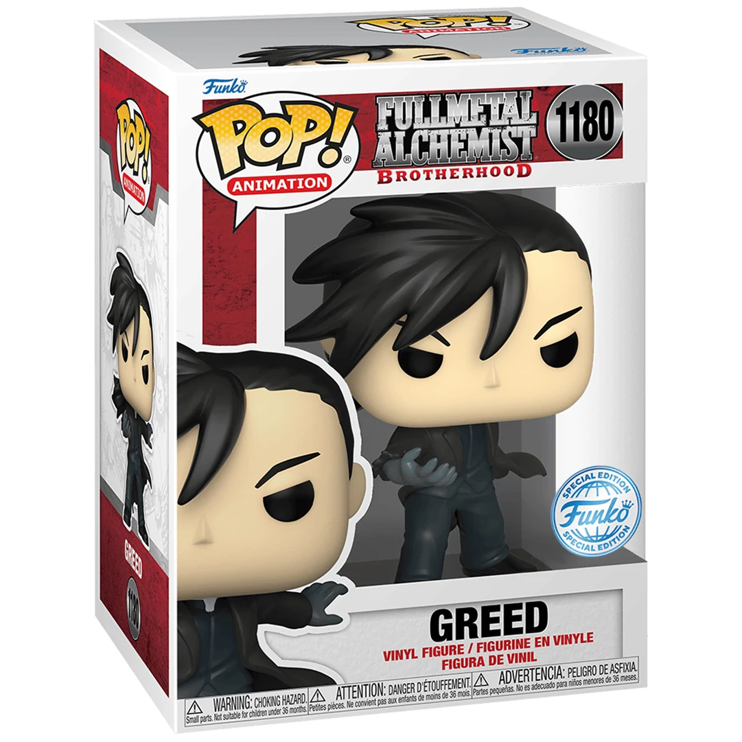 sticky Funko POP! Animation: Fullmetal Alchemist: Brotherhood - Greed figura