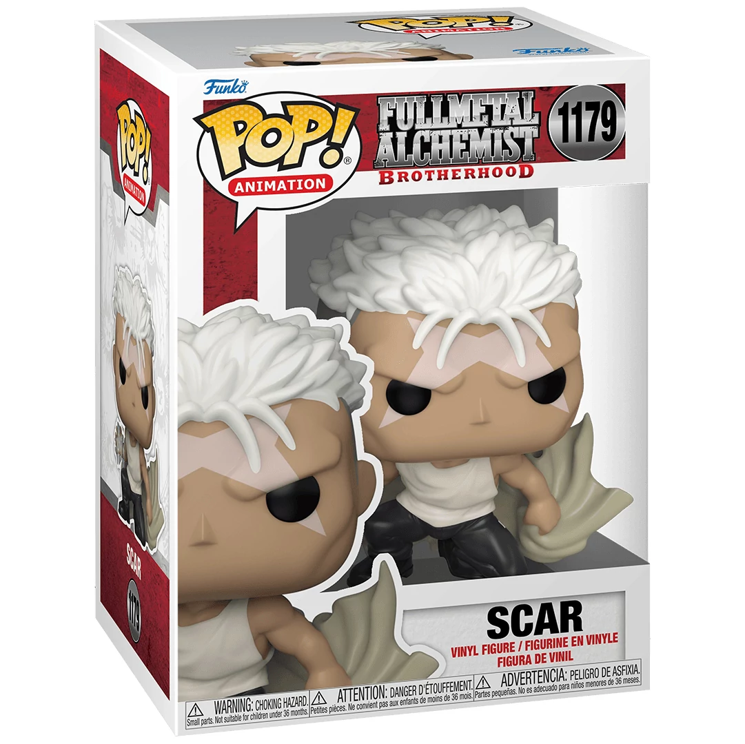 sticky Funko POP! Animation: Full Metal Alchemist: Brotherhood - Scar figura