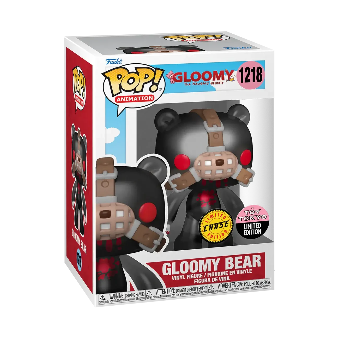 sticky Funko Pop! Animation: Gloomy Bear The Naughty Grizzly - Gloomy Bear #1218 figura