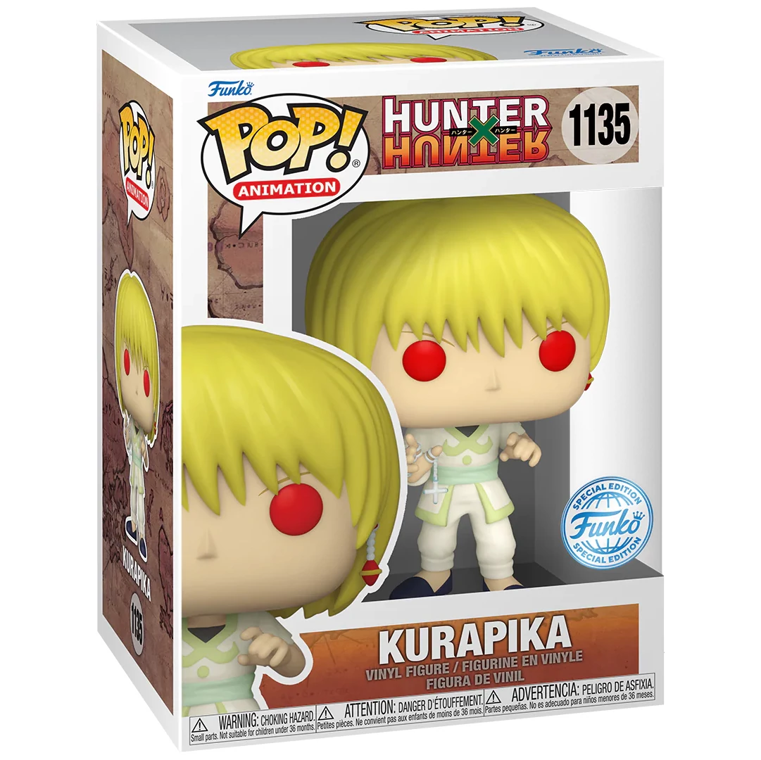 sticky Funko Pop! Animation: Hunter x Hunter - Kurapika figura #1135