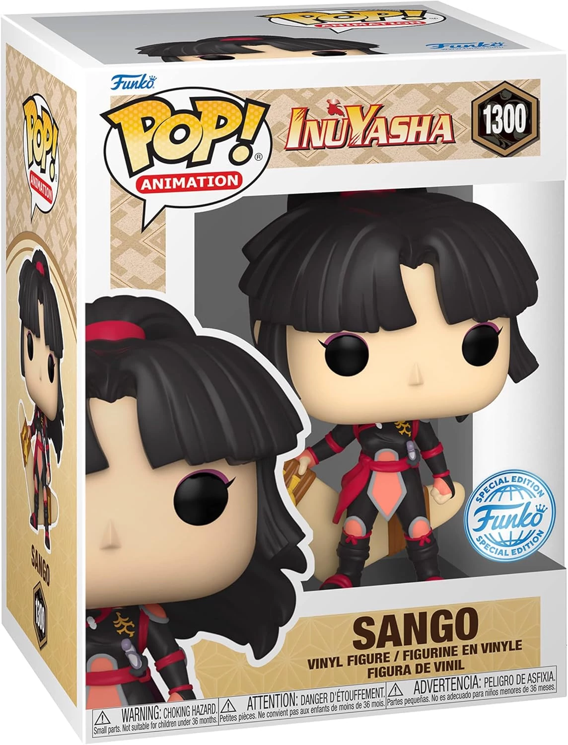 sticky Funko Pop! Animation: Inuyasha - Sango with Maske figura (SE) #1300