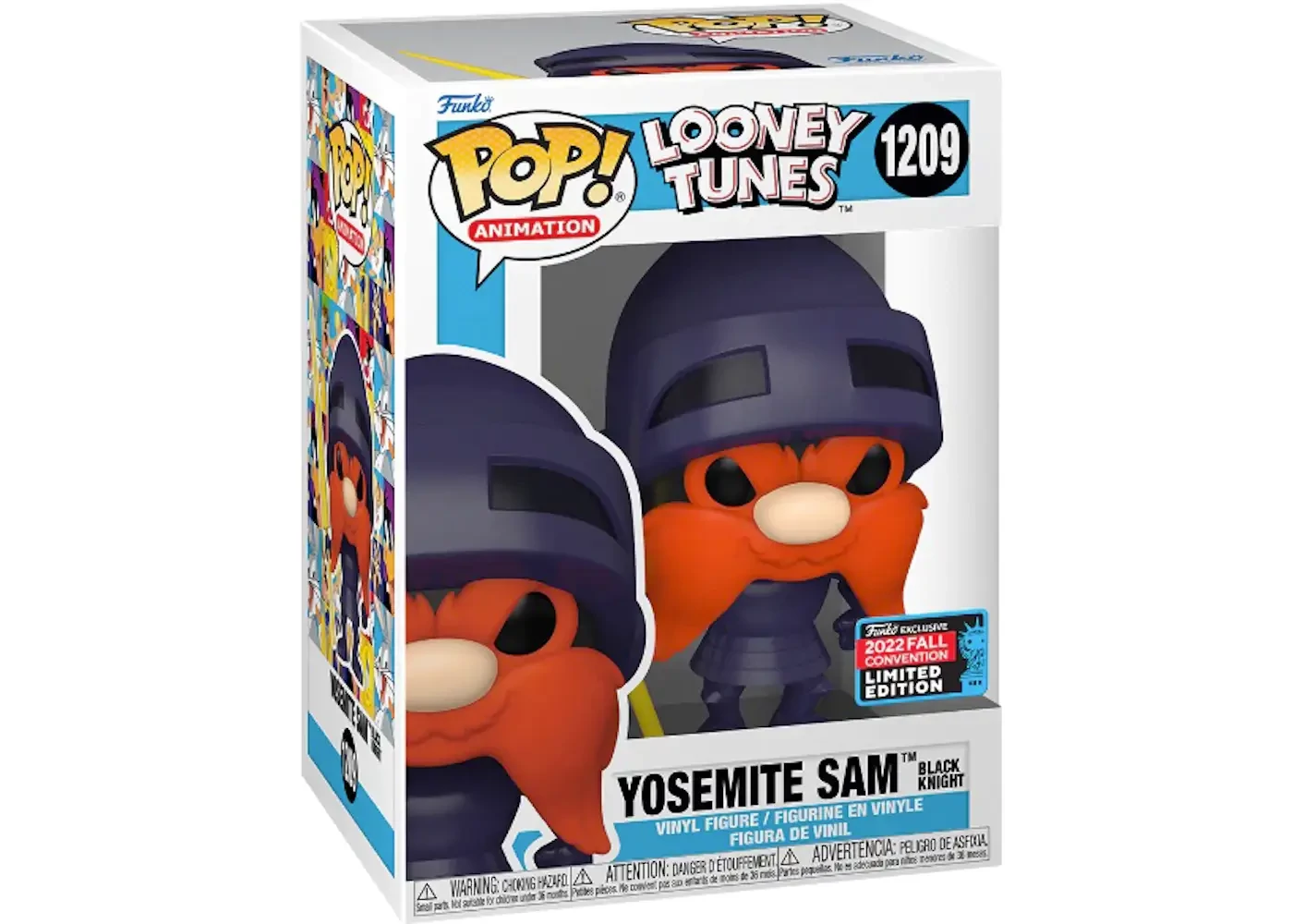 sticky Funko Pop! Animation: Looney Tunes - Yosemite Sam (Knight) figura #1209