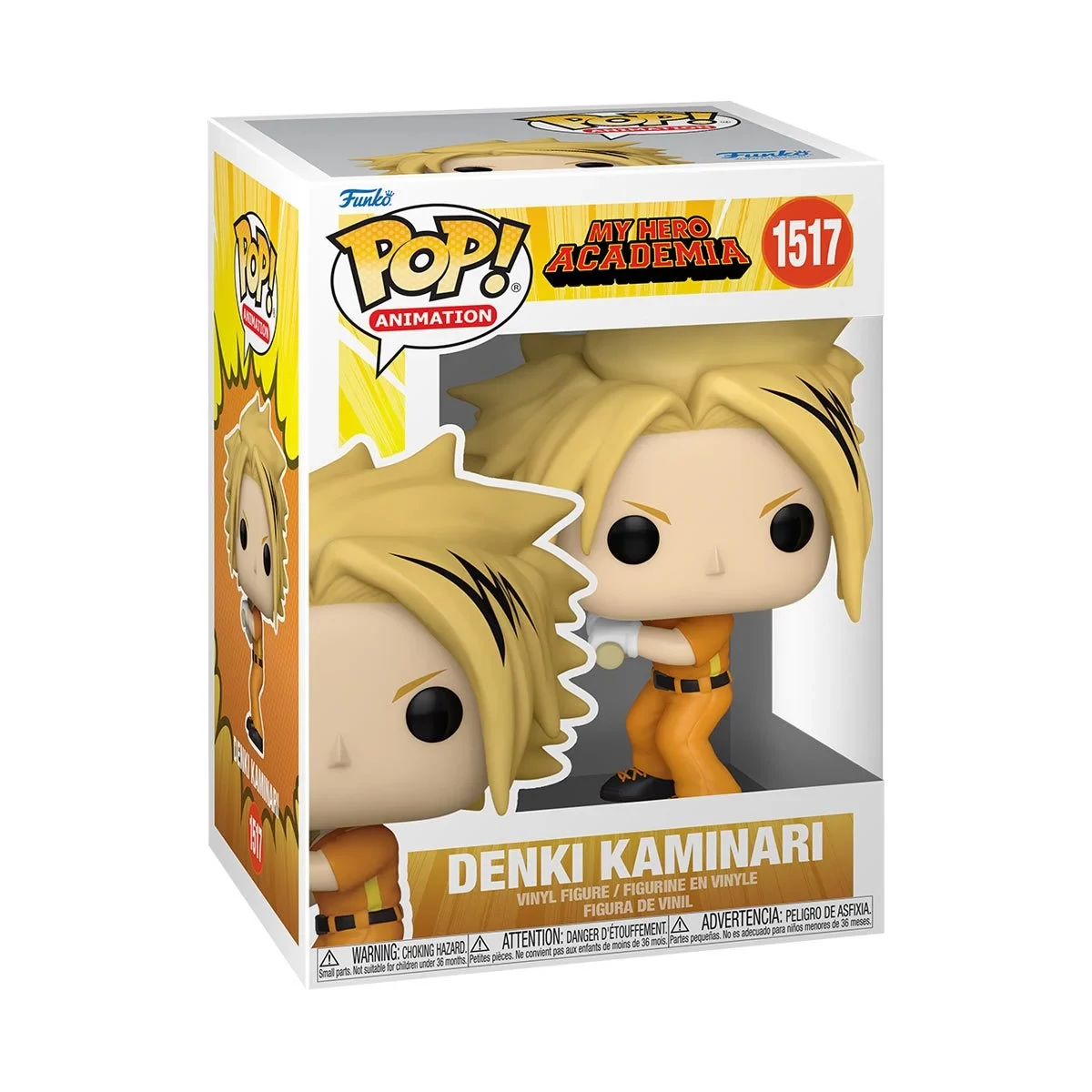 sticky Funko POP! Animation: My Hero Academia: Hero League Baseball - Denki figura #1517