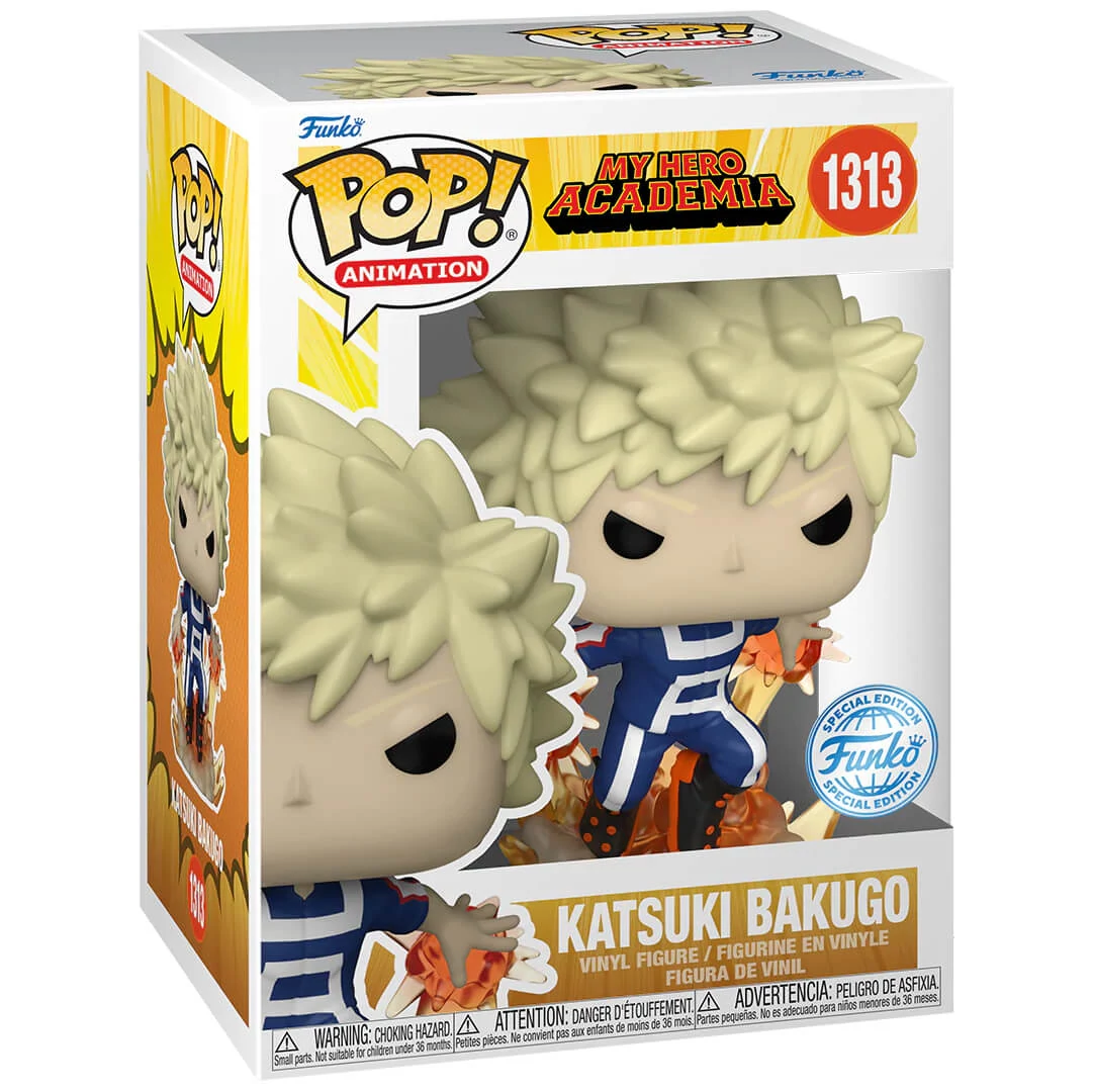 sticky Funko POP! Animation: My Hero Academia - Katsuki Bakugo (Training) (SE) figura #1313