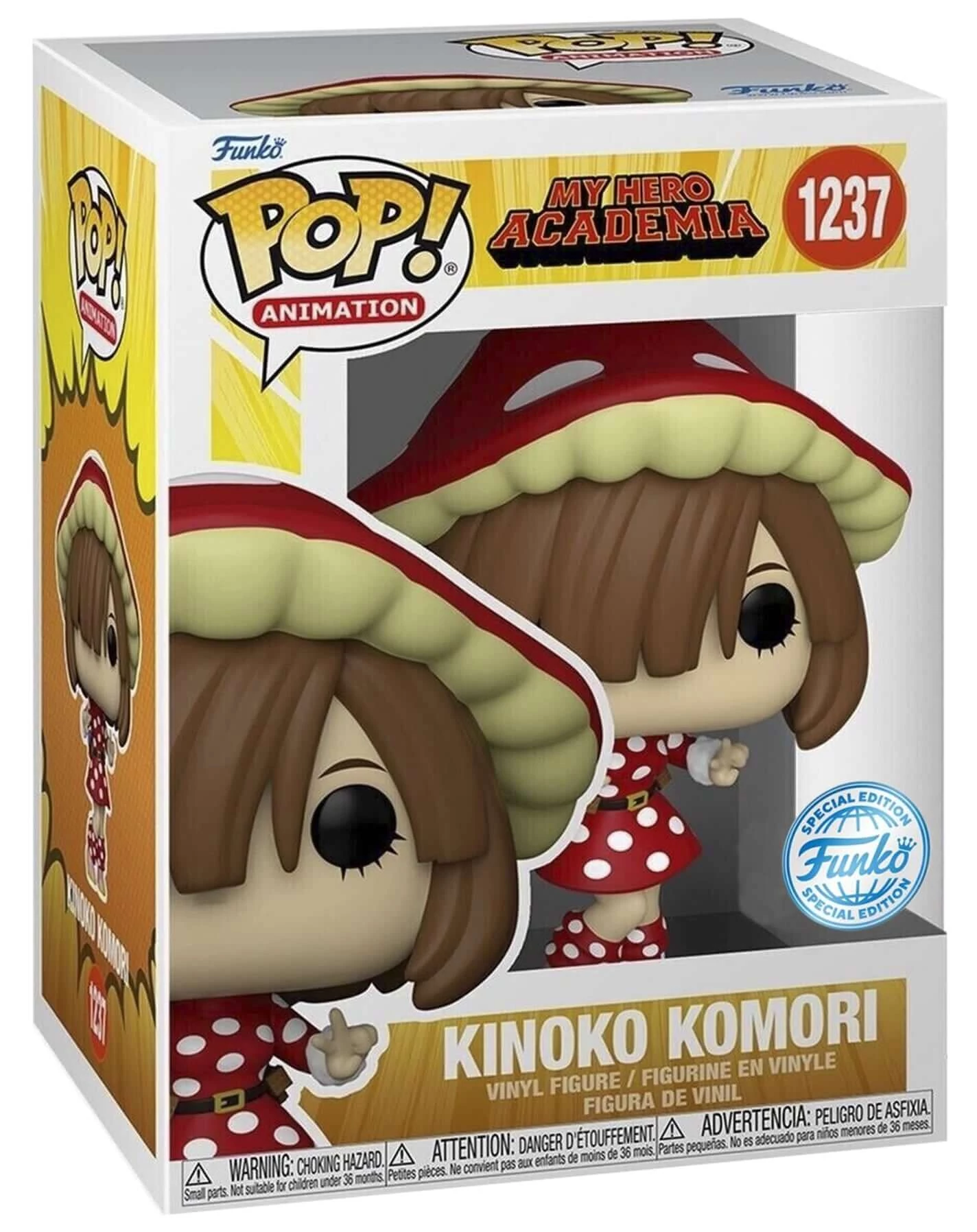 sticky Funko Pop! Animation: My Hero Academia - Kinoko Komori figura #1237