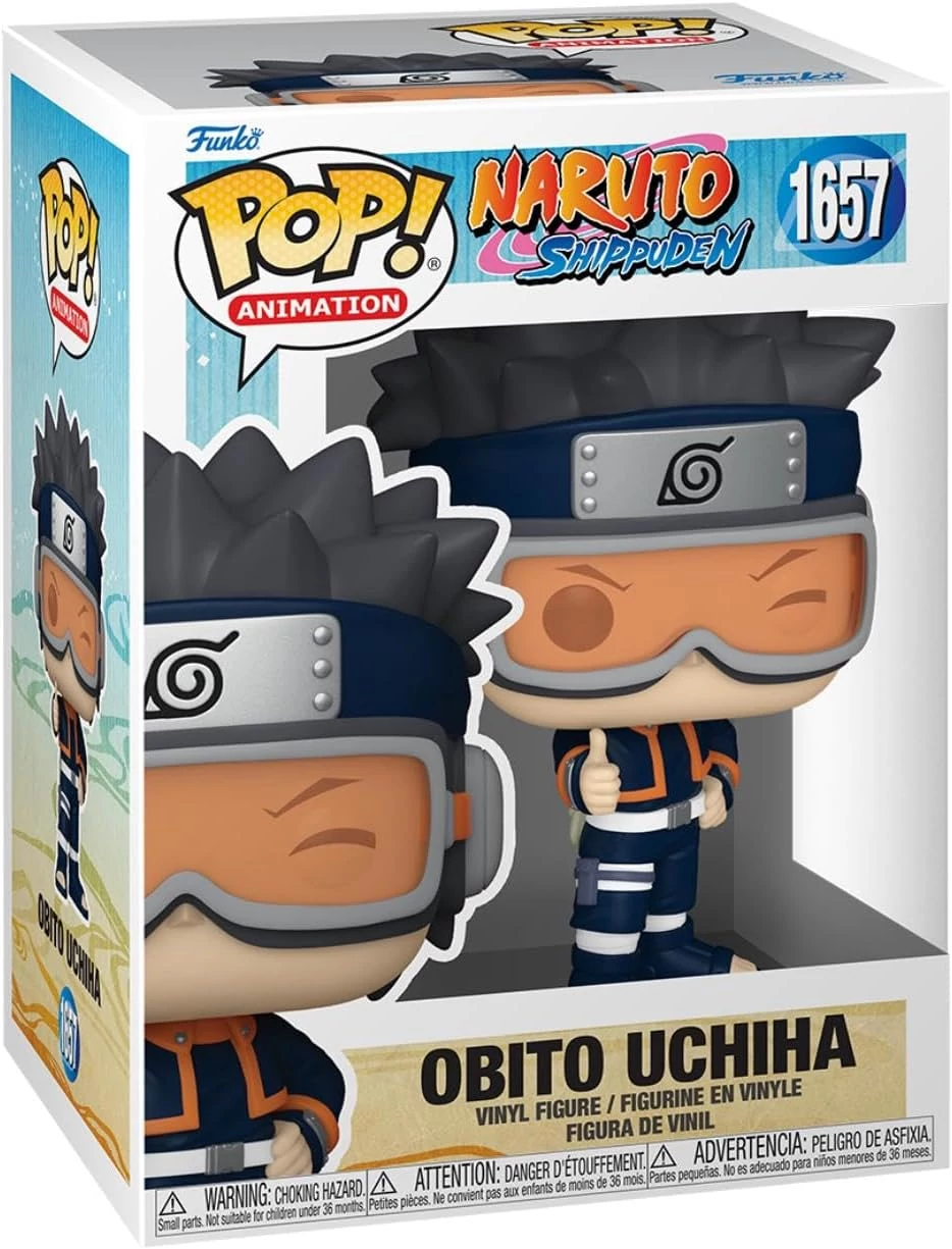 sticky Funko POP! Animation: Naruto - Obito Uchiha (Kid) figura #1657