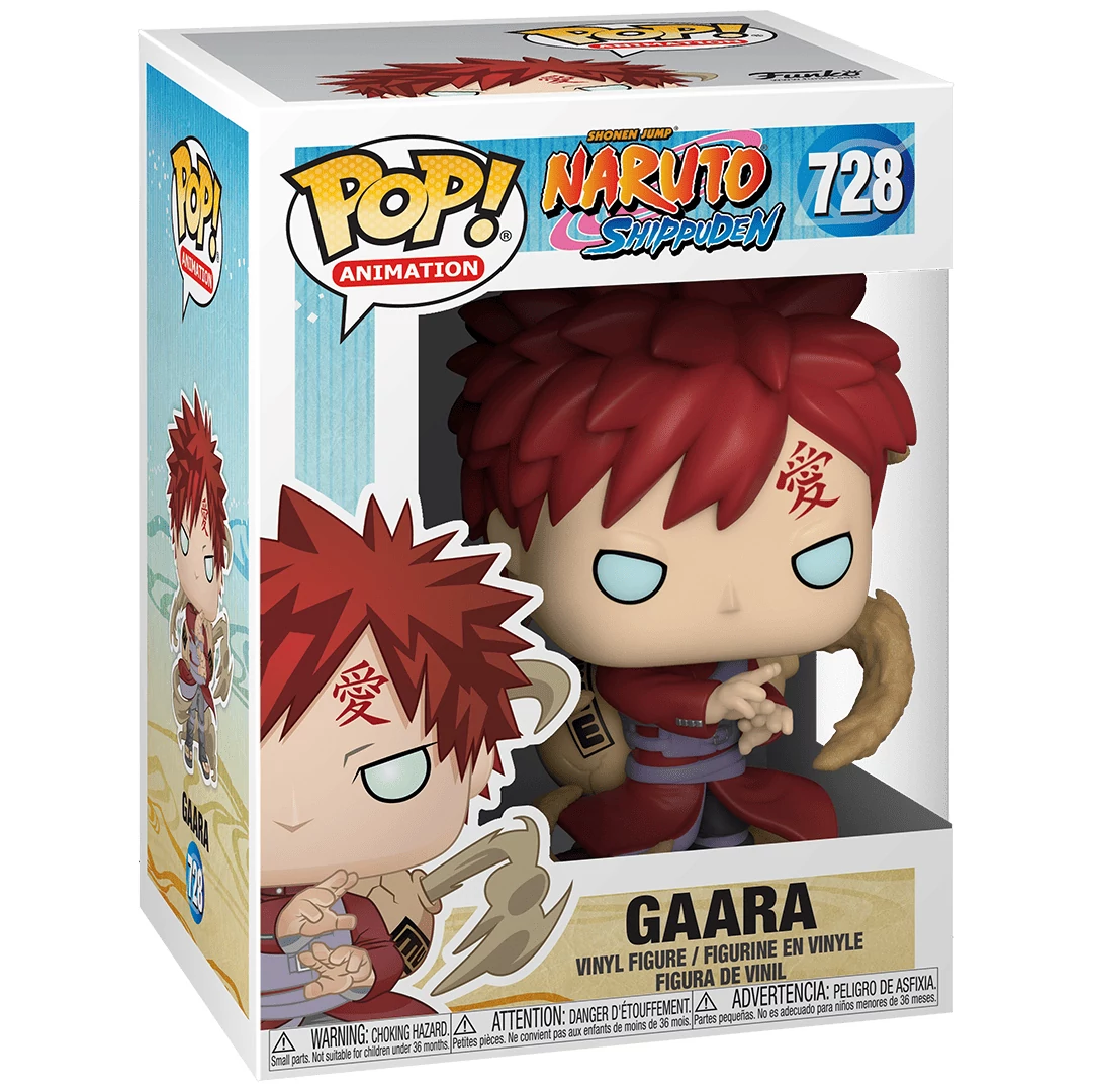 sticky Funko Pop! Animation: Naruto Shippuden - Gaara figura #728