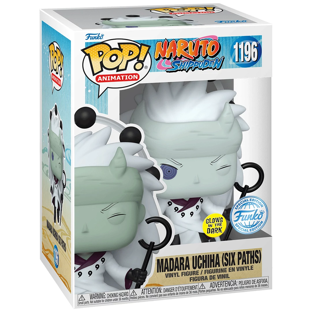 sticky Funko Pop! Animation: Naruto Shippuden - Madara Uchiha (Sage of Six Paths) figura #1196