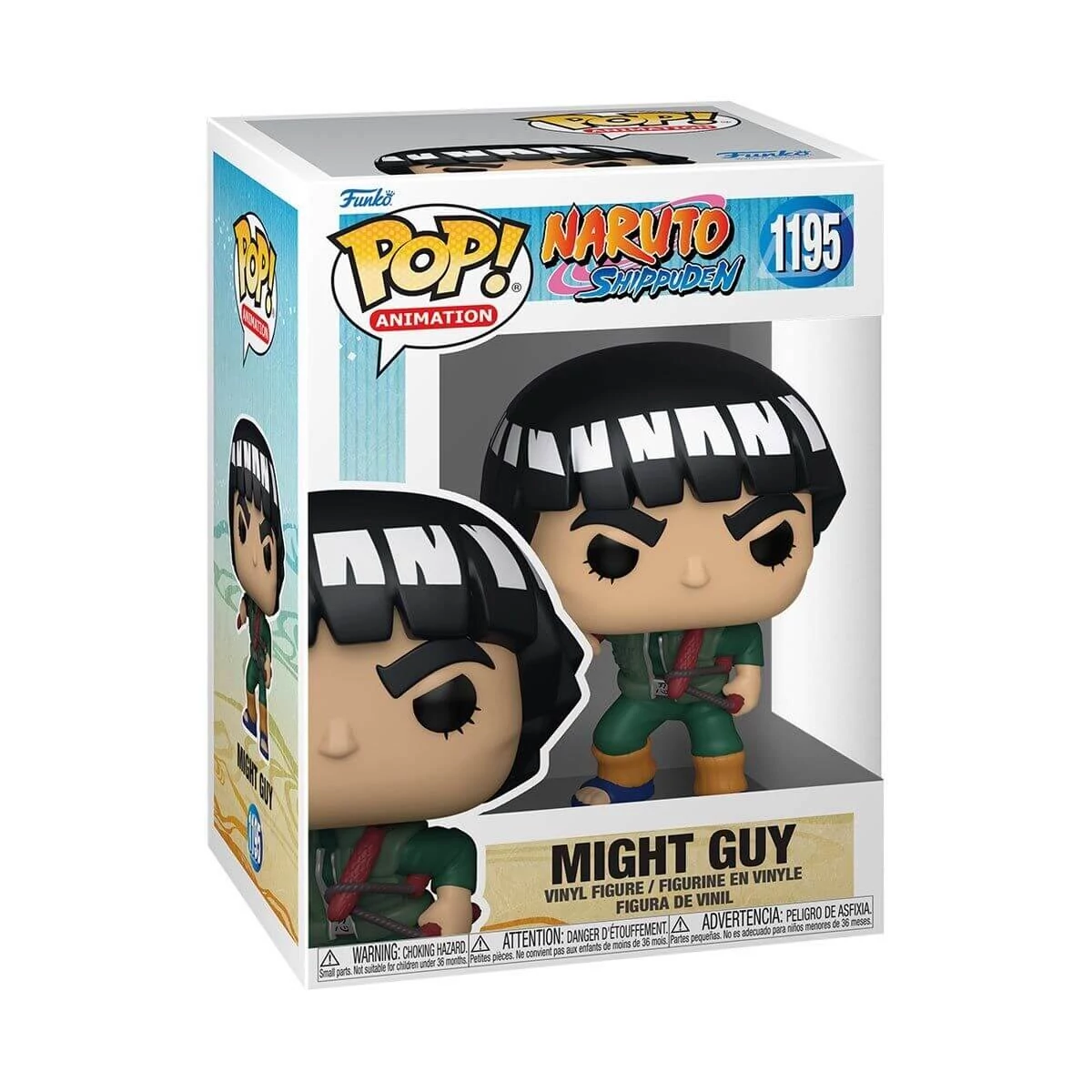 sticky Funko Pop! Animation: Naruto Shippuden - Might Guy figura #1195