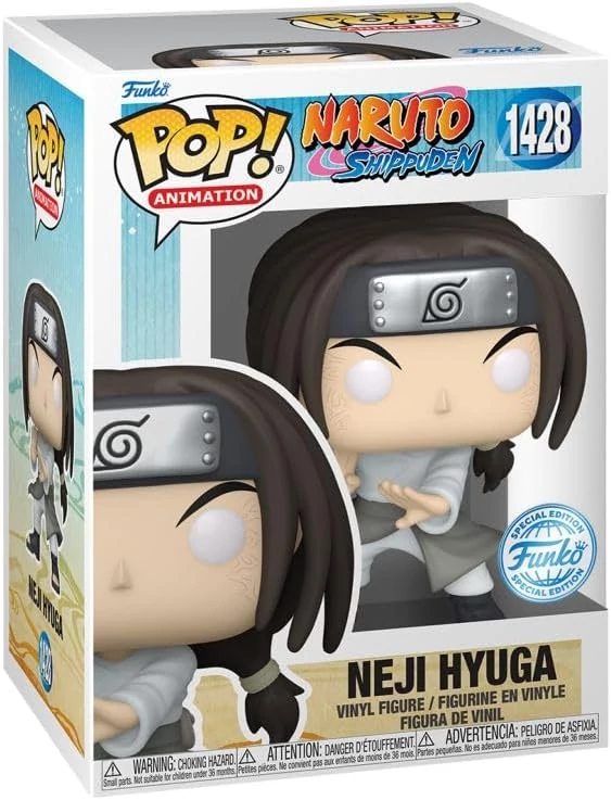 sticky Funko POP! Animation: Naruto Shippuden - Neji Hyuga (SE) figura #1428