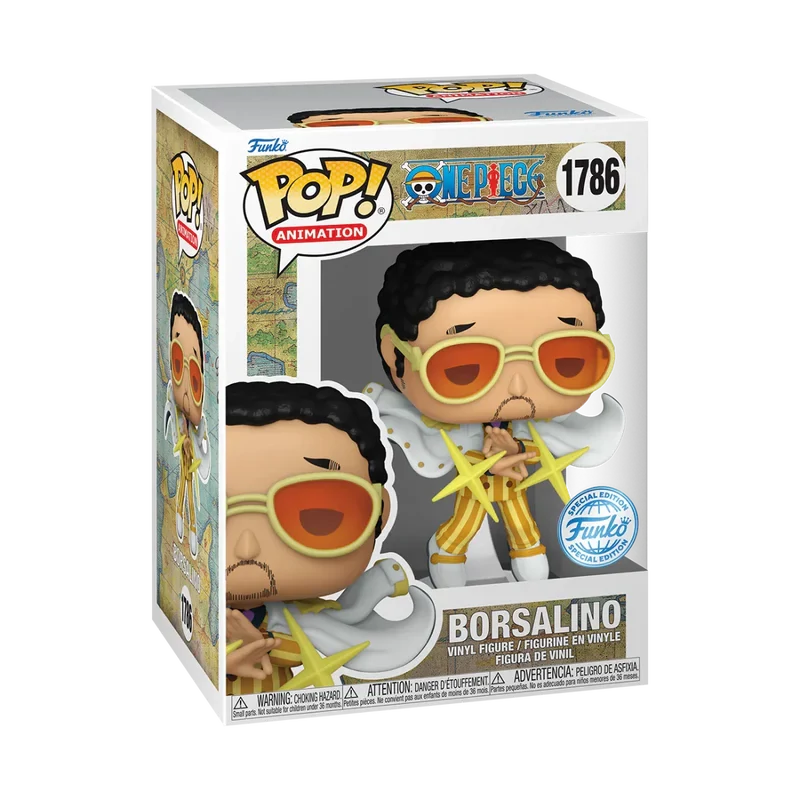 sticky Funko POP! Animation: One Piece - Admiral Kizaru figura