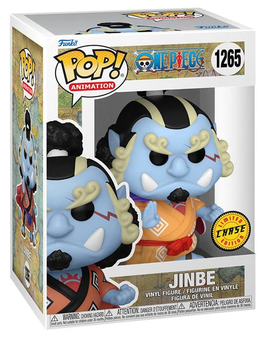 sticky Funko POP! Animation: One Piece - Jinbe figura #1256 chase
