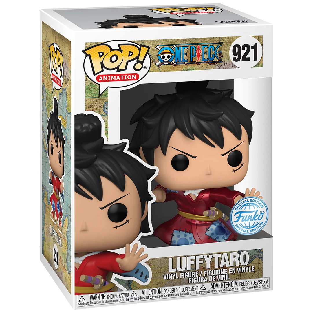 sticky Funko Pop! Animation: One Piece - Luffytaro (In Kimono) figura #921