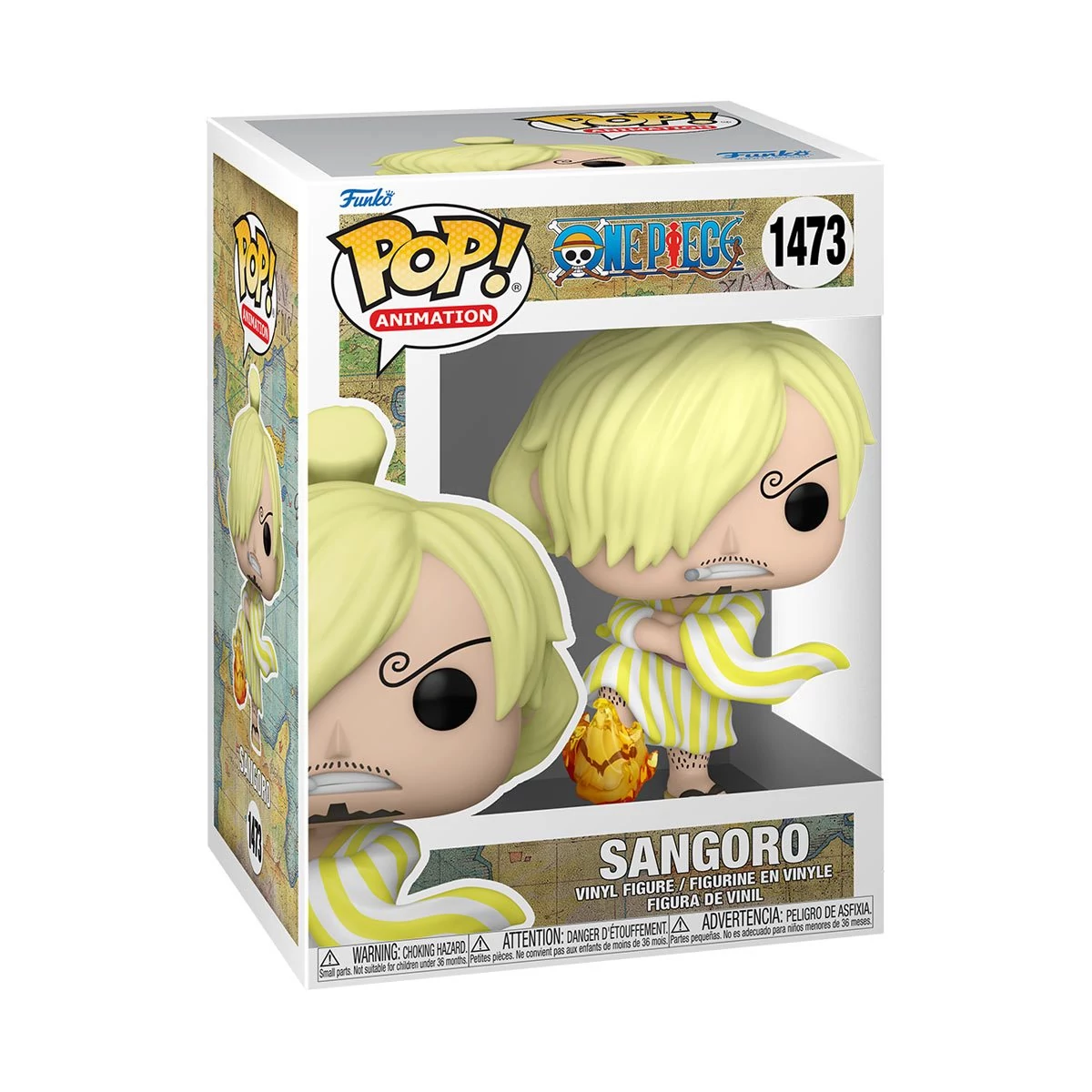 sticky Funko POP! Animation: One Piece - Sangoro figura #1473