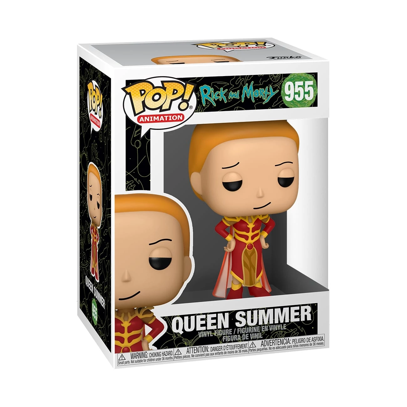 sticky Funko POP! Animation: Rick & Morty - Queen Summer figura #955