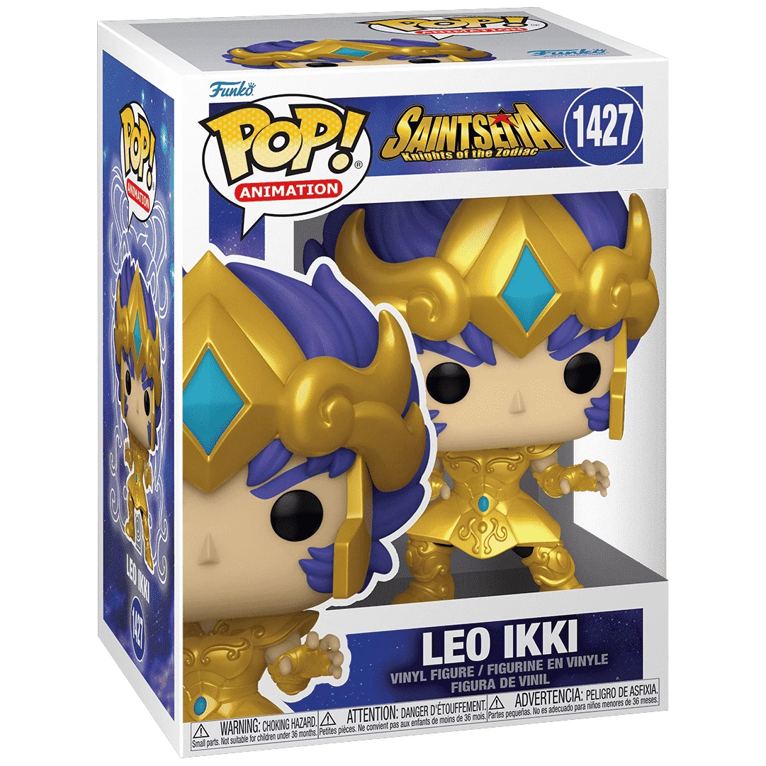 sticky Funko POP! Animation: Saint Seiya - Gold Leo Ikki figura #1427