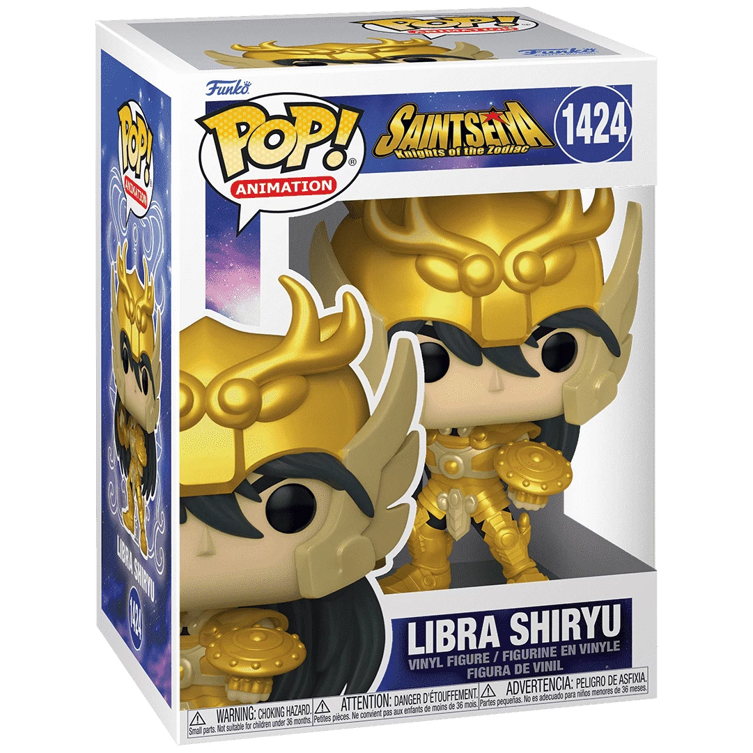 sticky Funko POP! Animation: Saint Seiya - Gold Libra Shiryu figura #1424