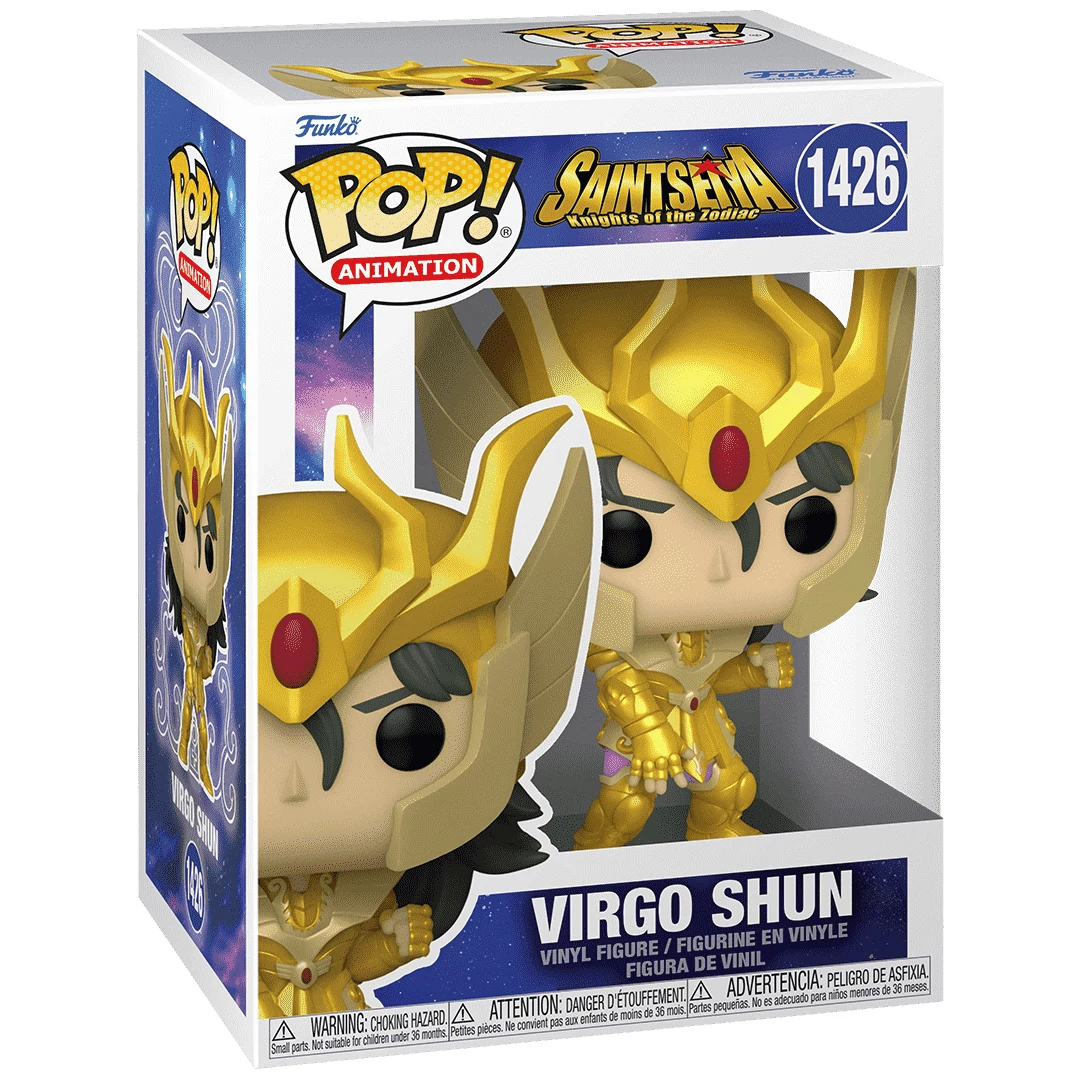 sticky Funko POP! Animation: Saint Seiya - Gold Virgo Shun figura #1426