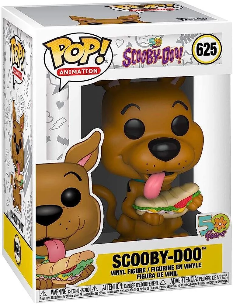 sticky Funko POP! Animation: Scooby Doo - Scooby Doo w/ Sandwich figura