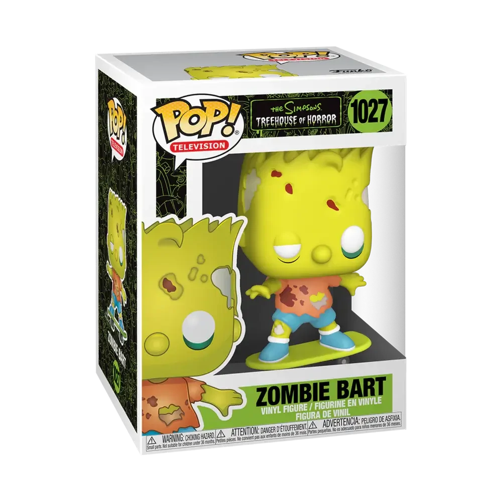 sticky Funko POP! Animation: Simpsons - Zombie Bart figura #1027