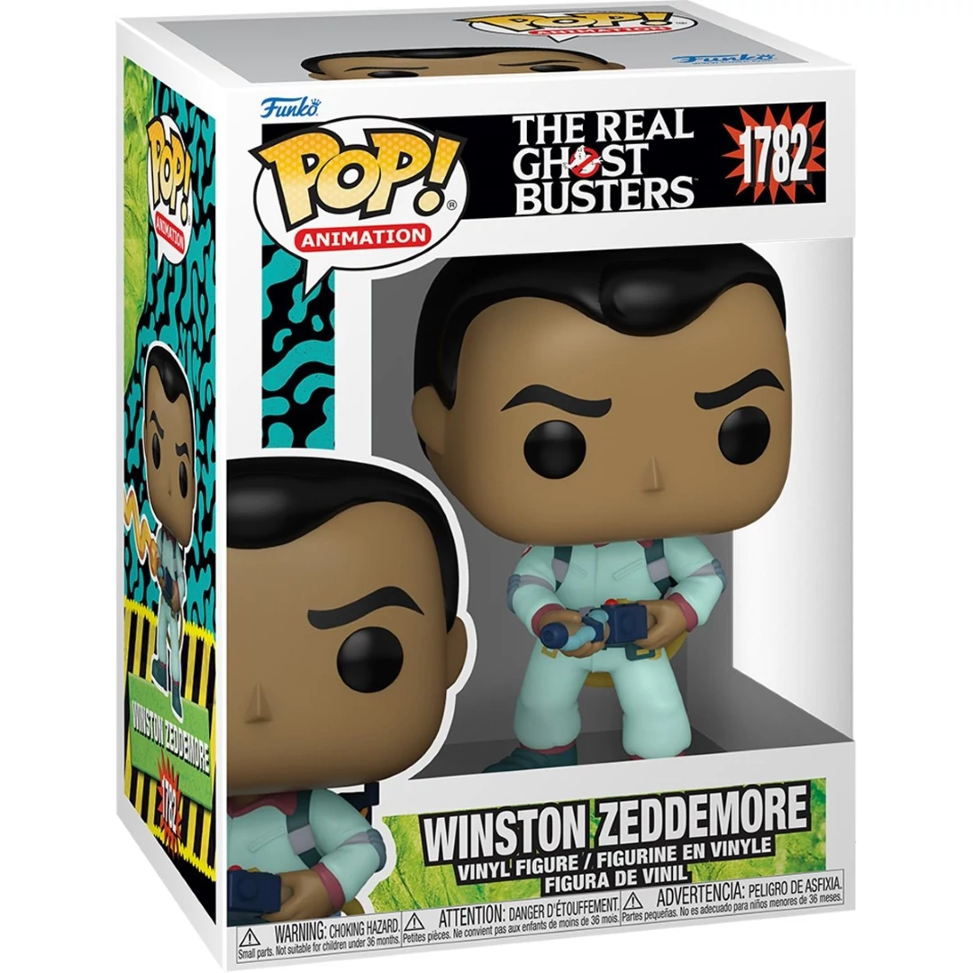 sticky Funko POP! Animation: The Real Ghostbusters - Winston Zeddemore figura