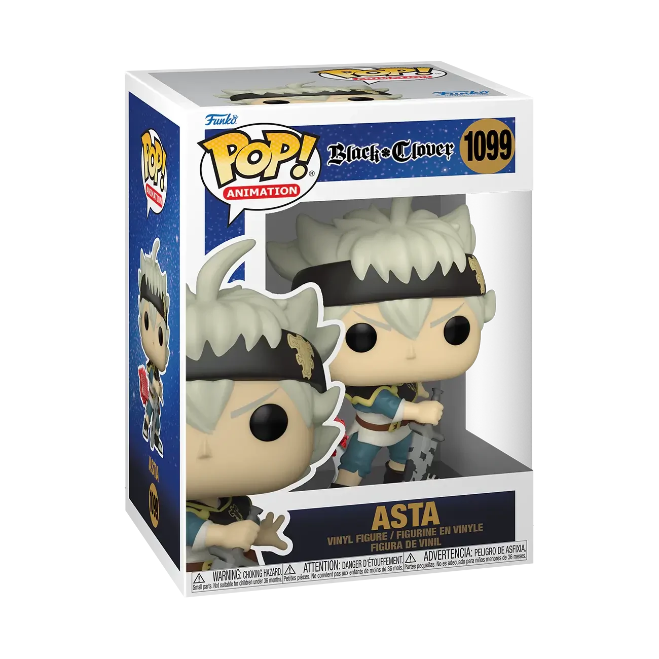 sticky Funko POP! Animation: Black Clover - Asta figura