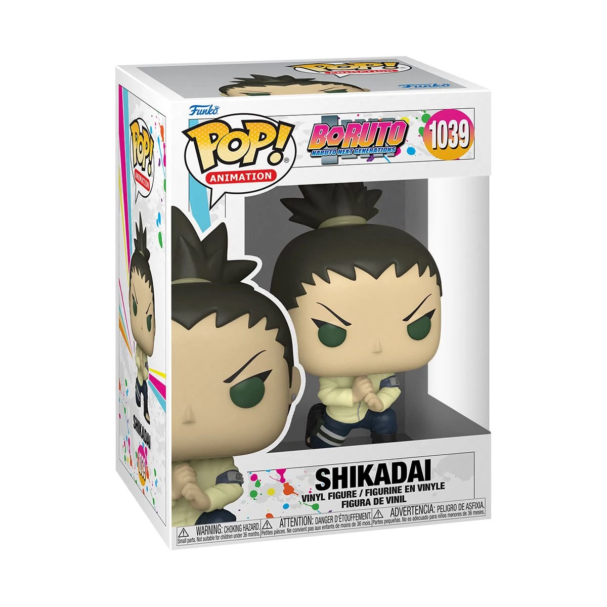 sticky Funko POP! Animation: Boruto - Shikadai figura #1039