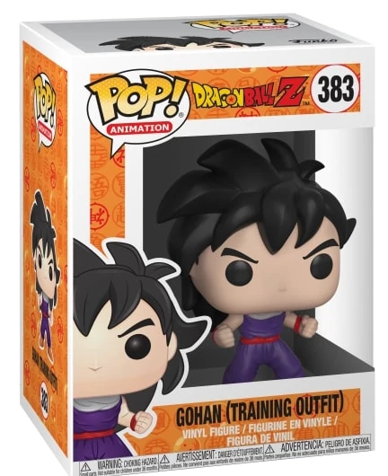 sticky Funko POP! Animation: Dragon Ball Z - Gohan (training) figura #383