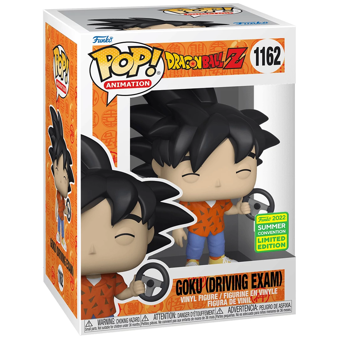 sticky Funko Pop! Animation: Dragon Ball Z - Goku (Driving Exam) figura #1162