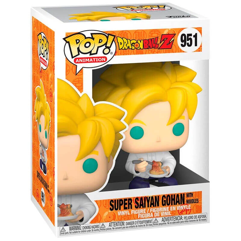 sticky Funko POP! Animation: Dragon Ball Z S9 - Gohan with Noodles figura #951