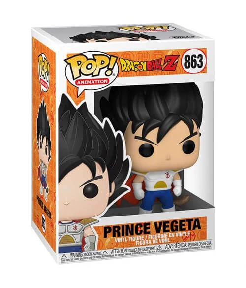 sticky Funko POP! Animation: Dragon Ball Z - Prince Vegeta figura #863