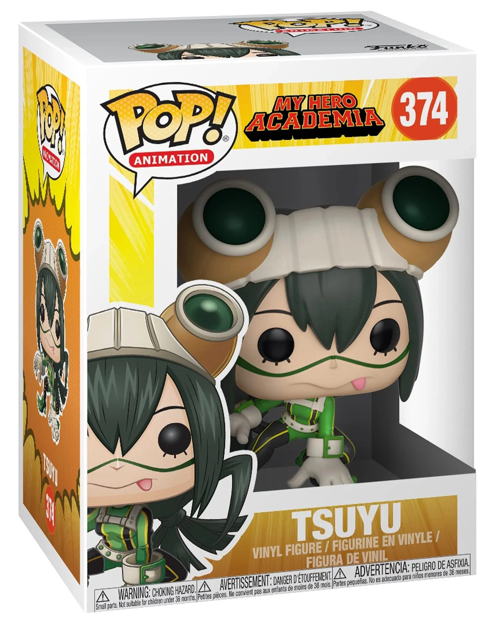 sticky Funko POP! Animation: My Hero Academia - Tsuyu figura #374