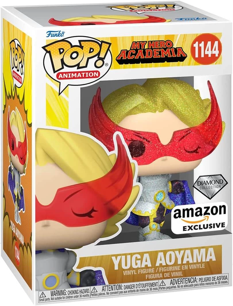 sticky Funko POP! Animation: My Hero Academia - Yuga Aoyama (Glitter) figura