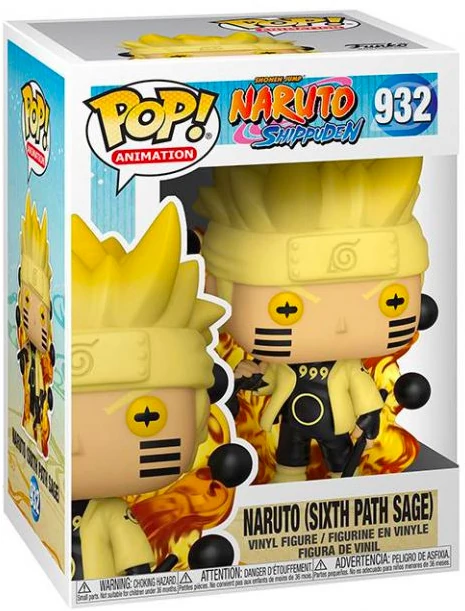 sticky Funko POP! Animation: Naruto - Naruto six path sage figura #932