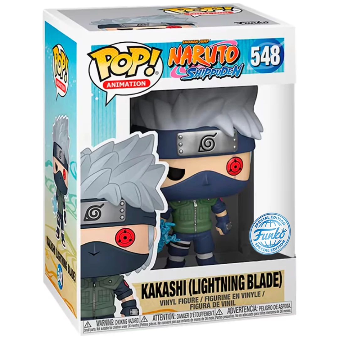 sticky Funko POP! Animation: Naruto Shippuden - Kakashi (Lightning Blade) figura #548